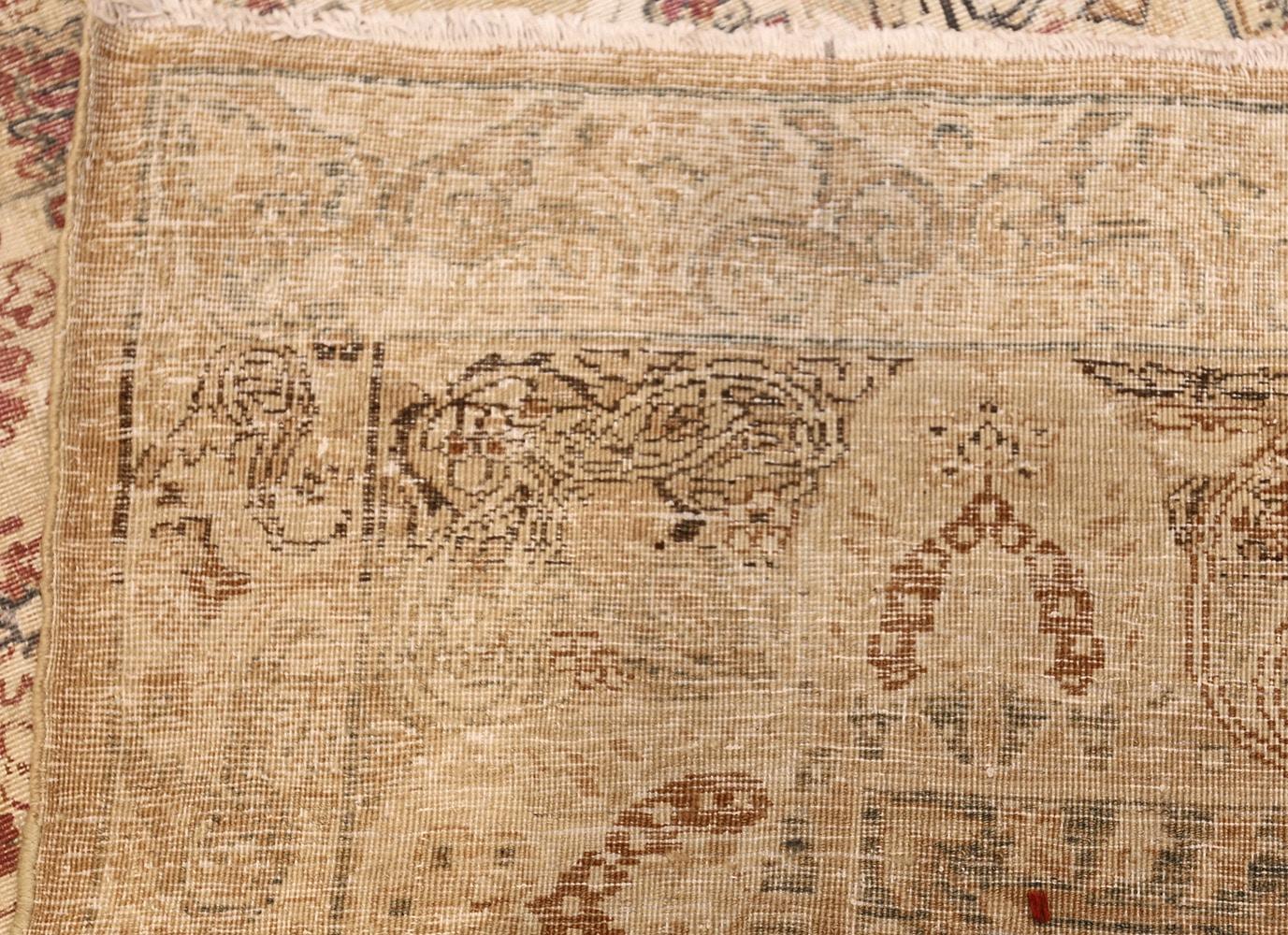 Large Size Fine Antique Persian Kerman Carpet, Country of Origin: Persia, Circa Date: 1900