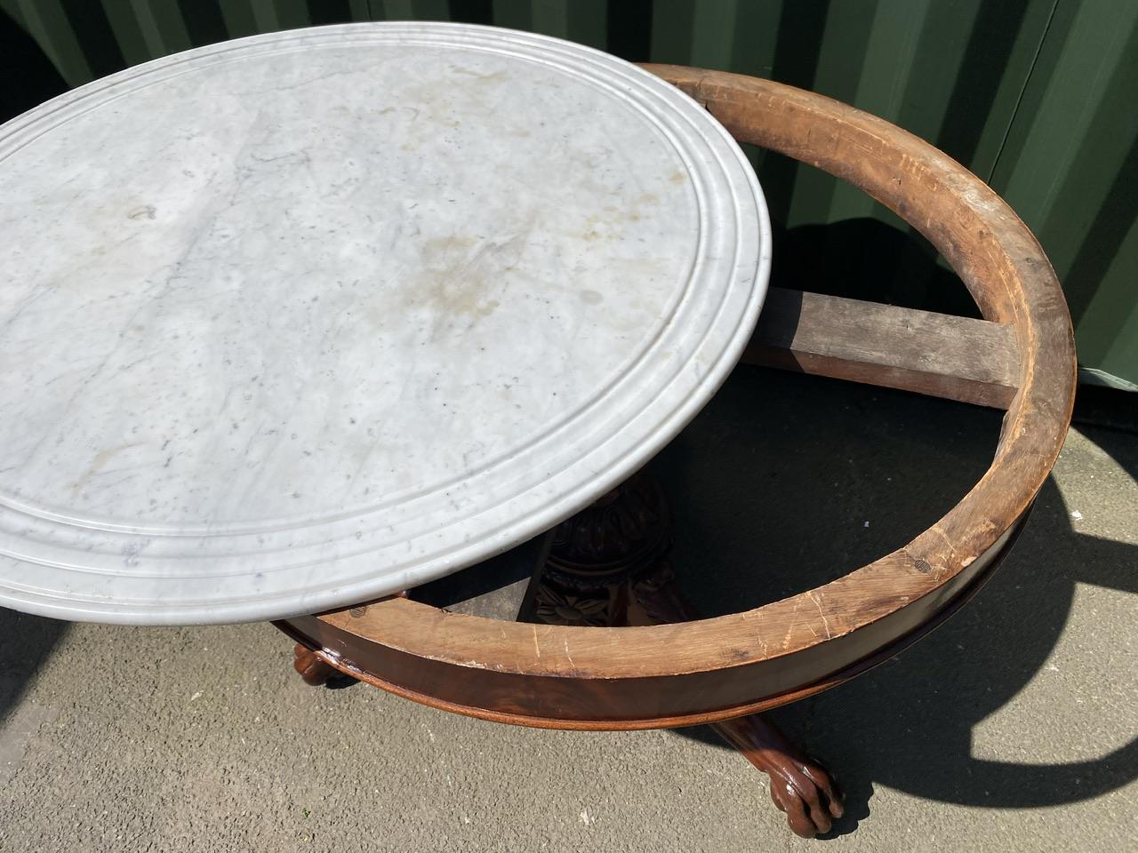 Large Size French Gueridon Centre Table 10