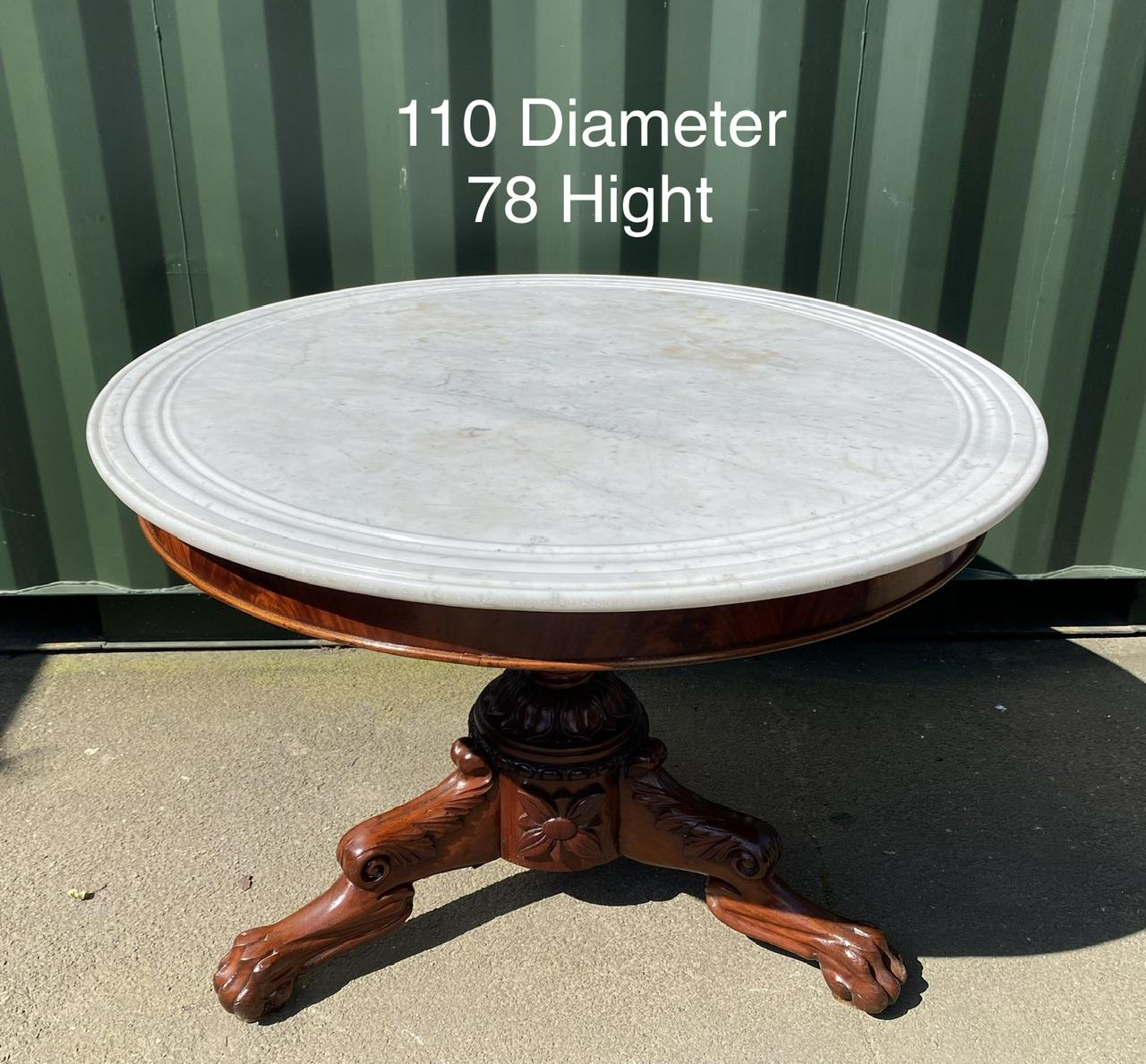 Large Size French Gueridon Centre Table 11