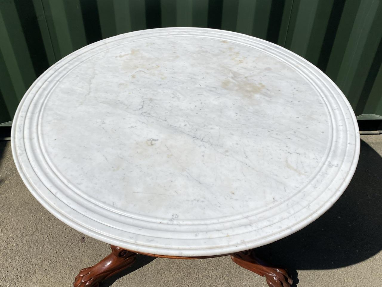 19th Century Large Size French Gueridon Centre Table