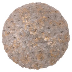 Large size Murano Ceiling Light Flower by Seguso for Venini, Italy, 1960s