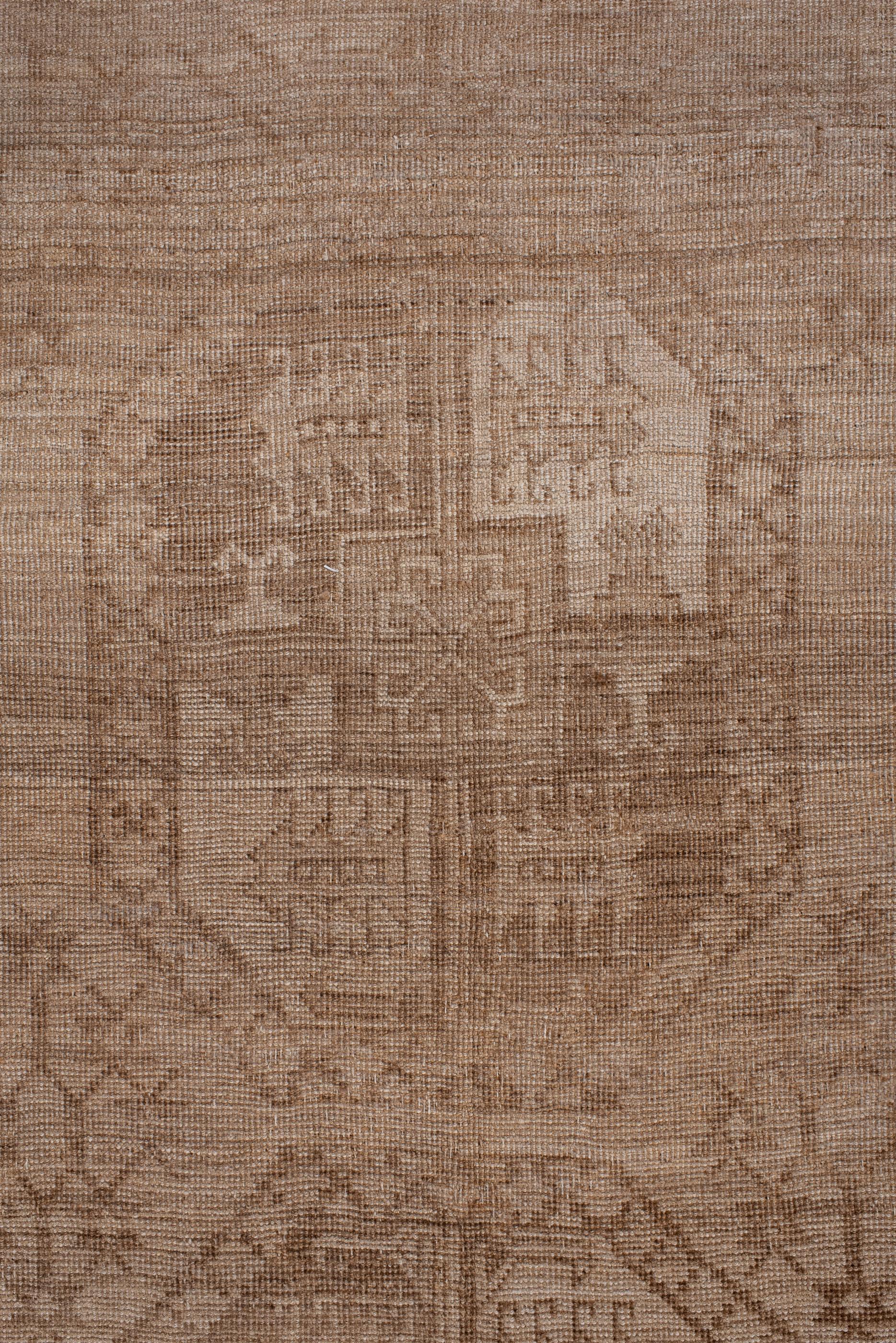 Antiker Afghani-Teppich, Stammeskunst, großformatig, mit tiefer erdfarbener Palette (Handgeknüpft) im Angebot