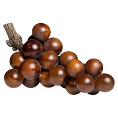 Large-sized Alabaster Grape Cluster brown
