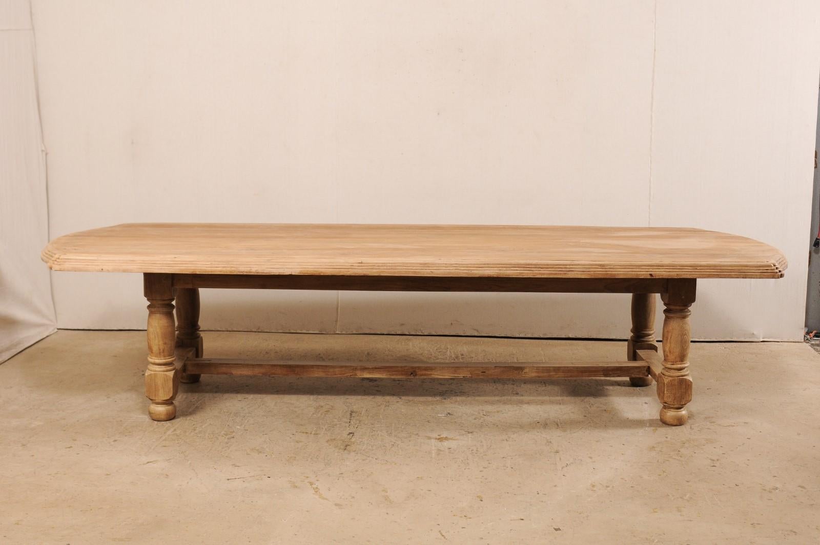light wood dining table