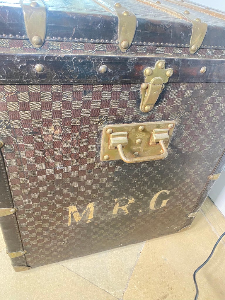 Large-Sized Antique 19th Century Louis Vuitton Steamer Trunk For Sale at  1stDibs  louis vuitton trunk vintage, louis vuitton trunks, antique louis vuitton  trunk value