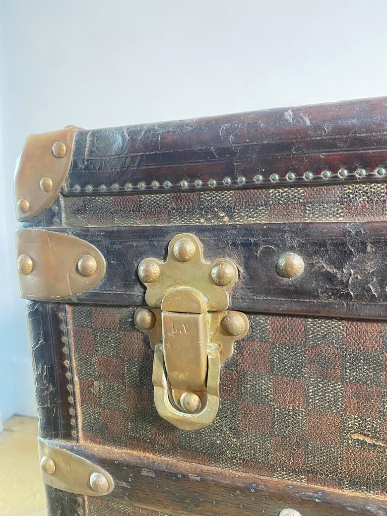 Vintage Louis Vuitton Trunk from the late 1800s in Louis Vuitton Sydney -  George Street 