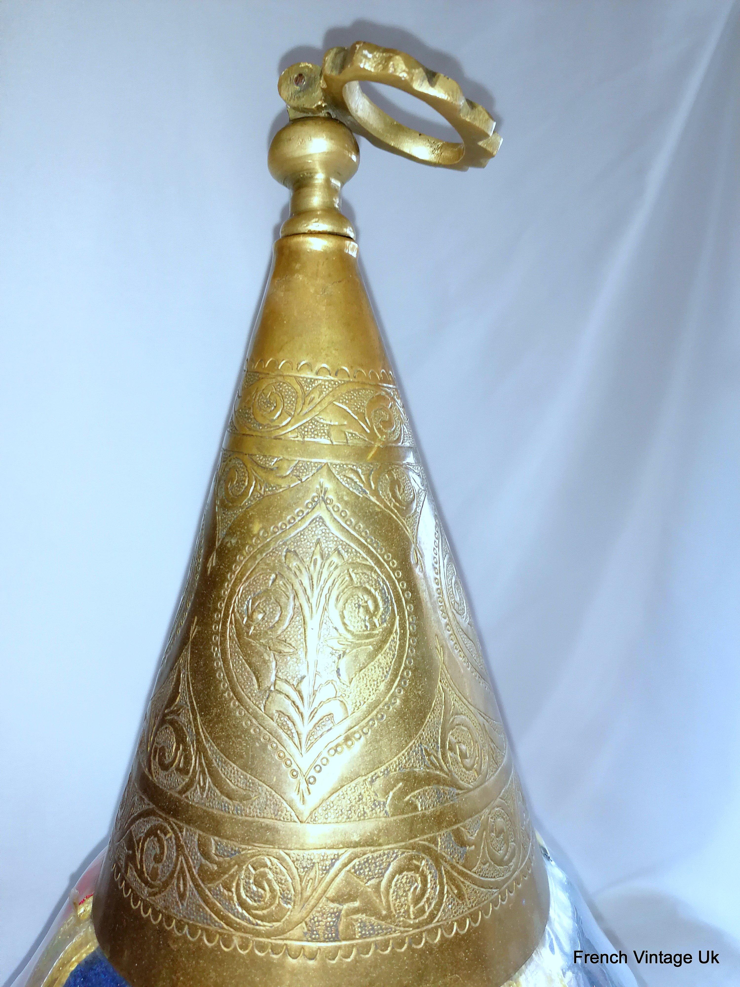 18th Century and Earlier Large Sized Medieval Conical Shaped Shade For Sale
