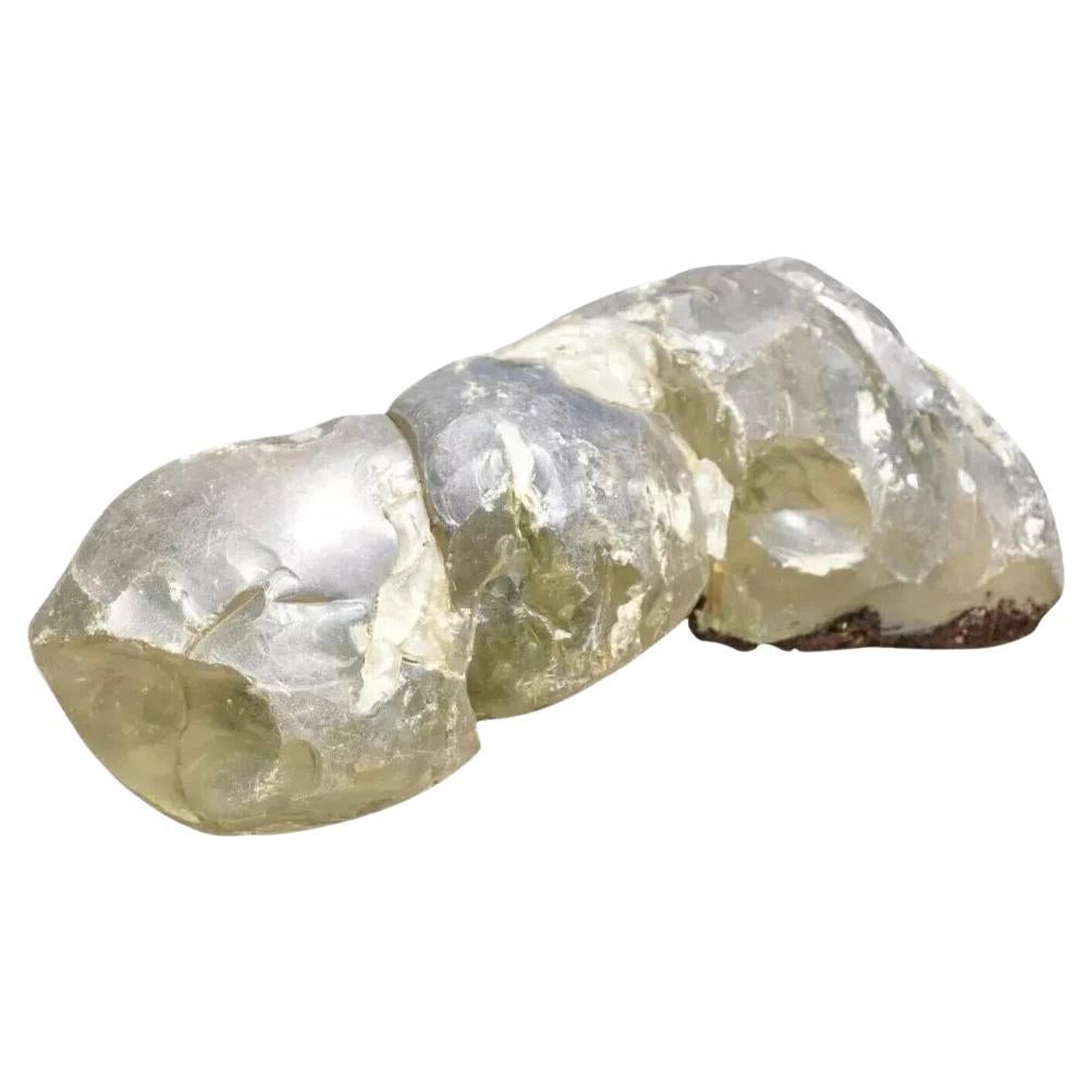 Large Slag Glass Green Chunk Natural Specimen Rock 45 Pound Stone Garden Element