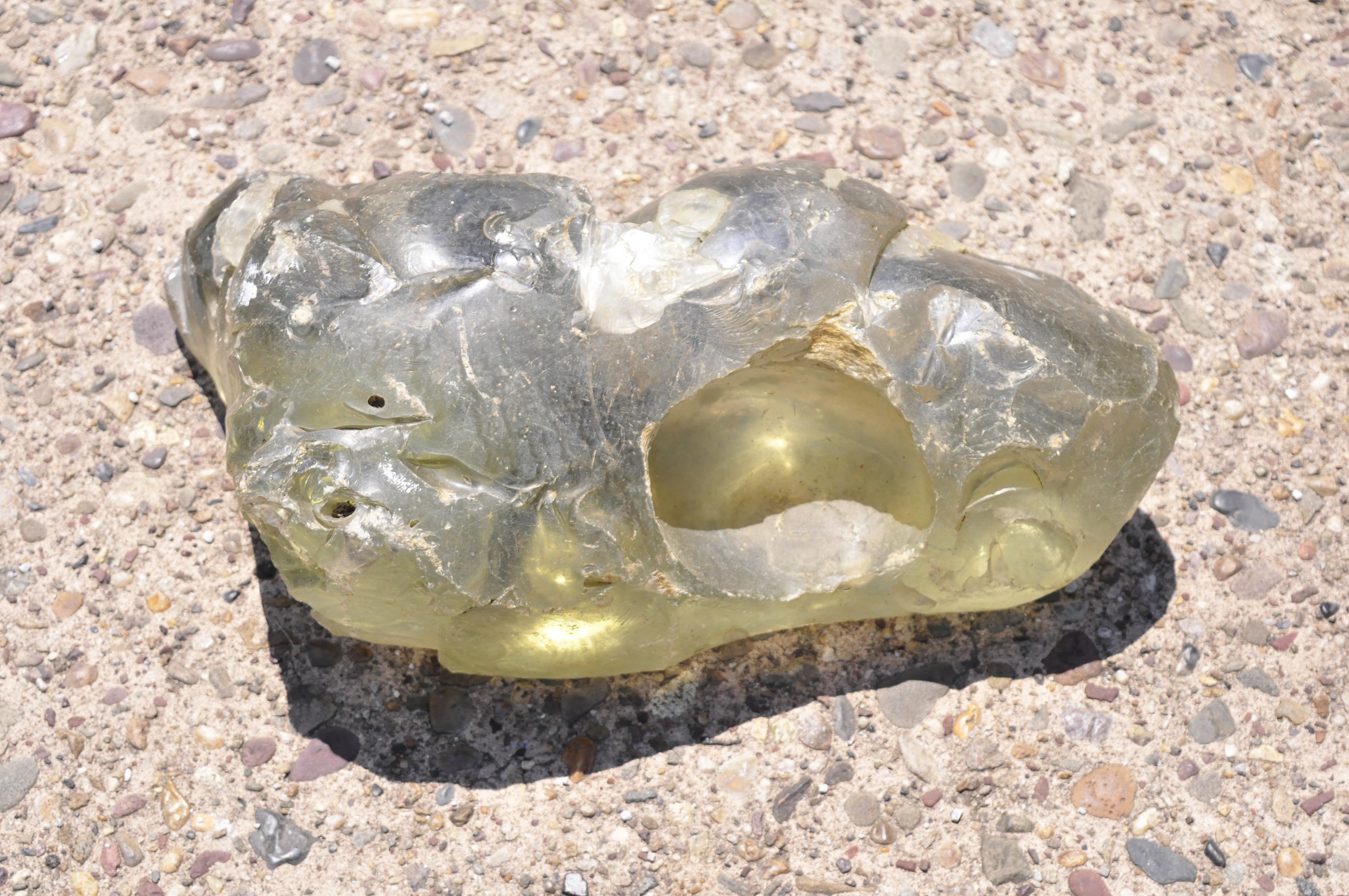 glass slag rock