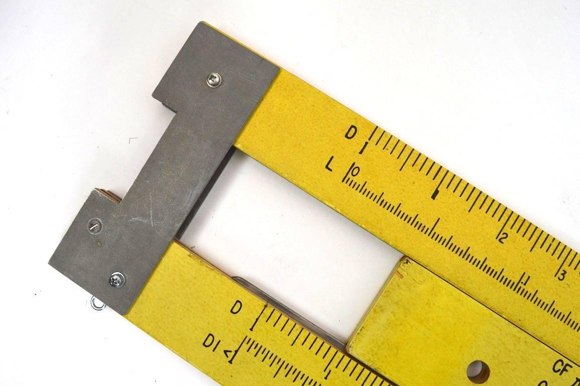 Industrial Large Slide Ruler by Pickett for Display or Teaching Aid