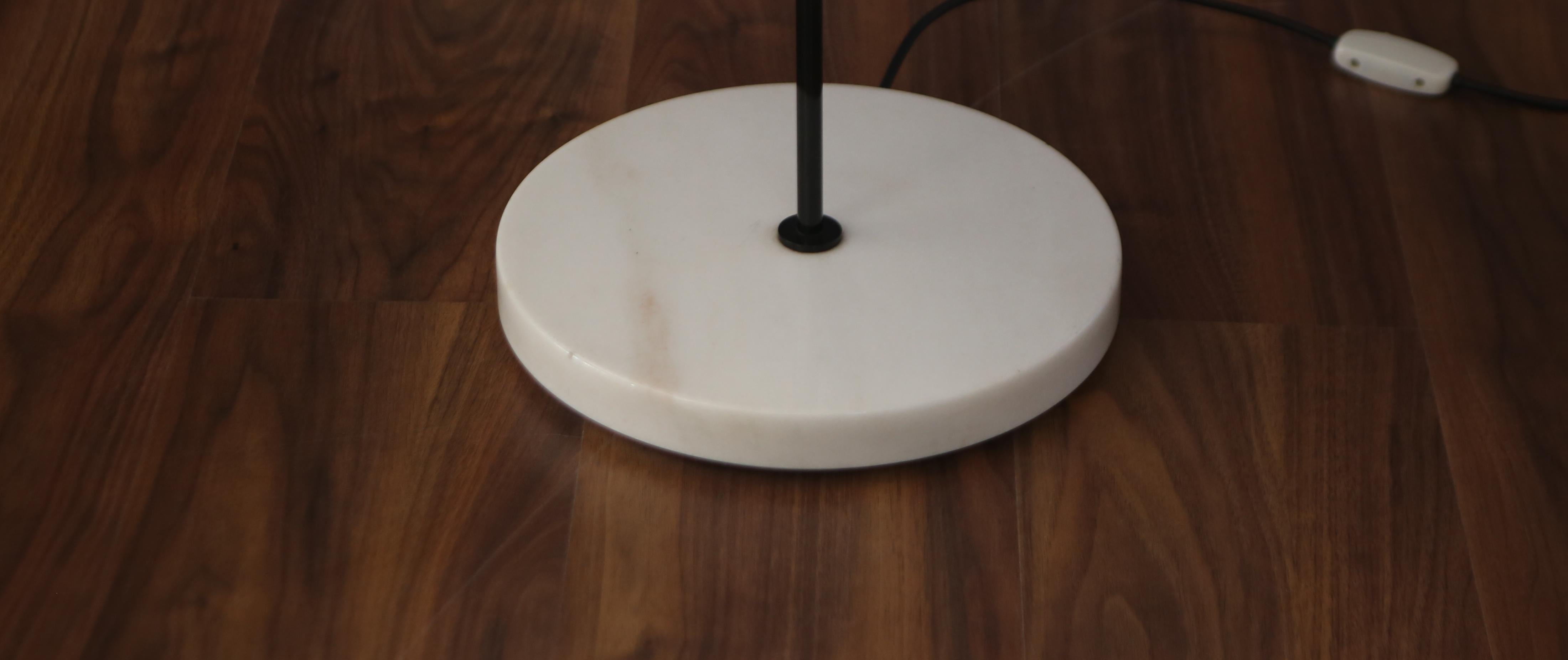 Large Snow Table lamp by Vico Magistretti for O-light 1970s For Sale 3