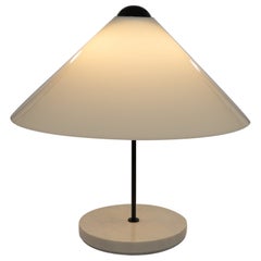 Gran lámpara de sobremesa Snow de Vico Magistretti para O-luce, años 70