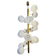 Large “soap bubbles” chandelier, Italy 2020