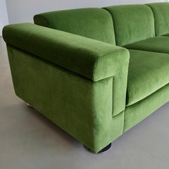Large Sofa D120 by Valeria BORSANI and Alfredo BONETTI, TECNO MILANO 1966