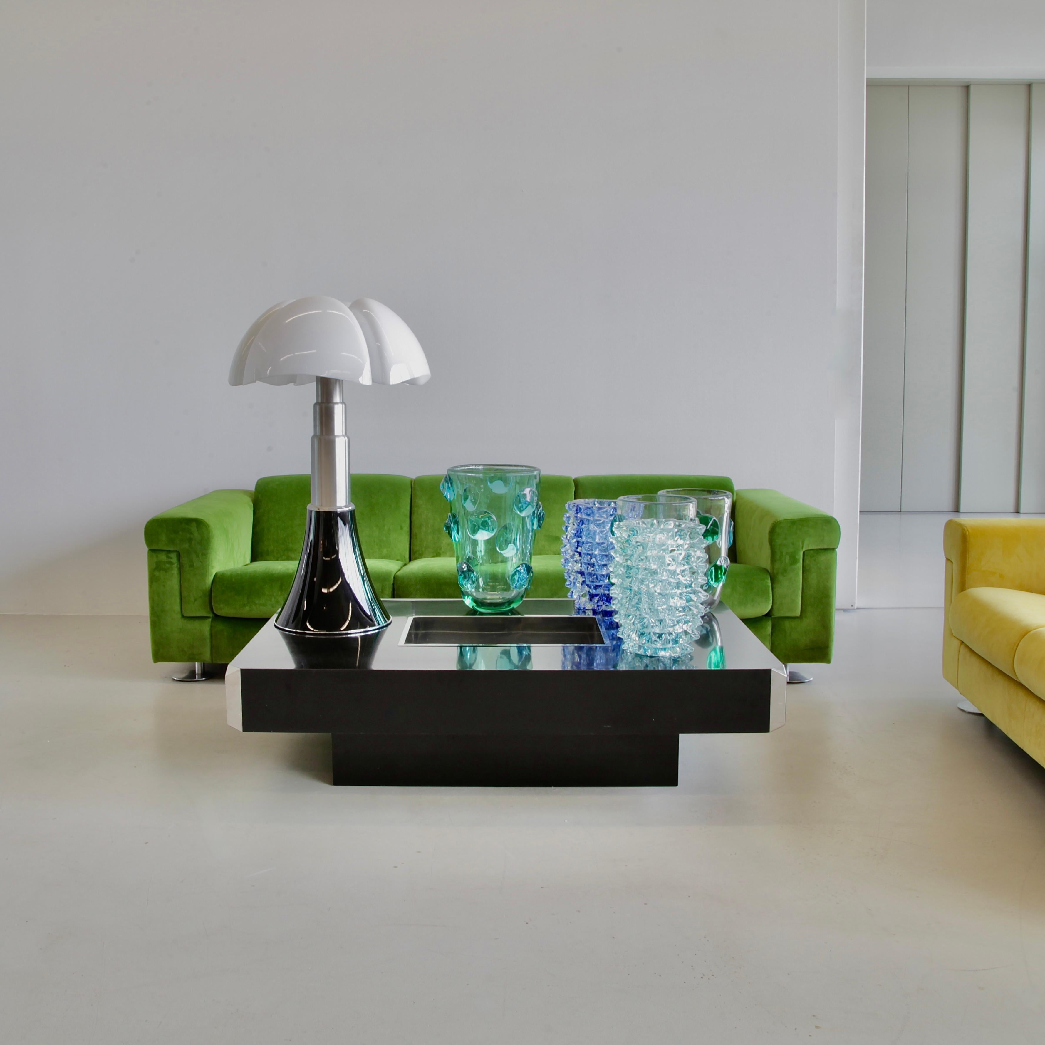 Large Sofa D120 by Valeria BORSANI and Alfredo BONETTI, TECNO MILANO 1966 1