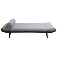 Vintage Large Sofa / Daybed Cleopatra by D. Cordemeijer, 1953, Gray