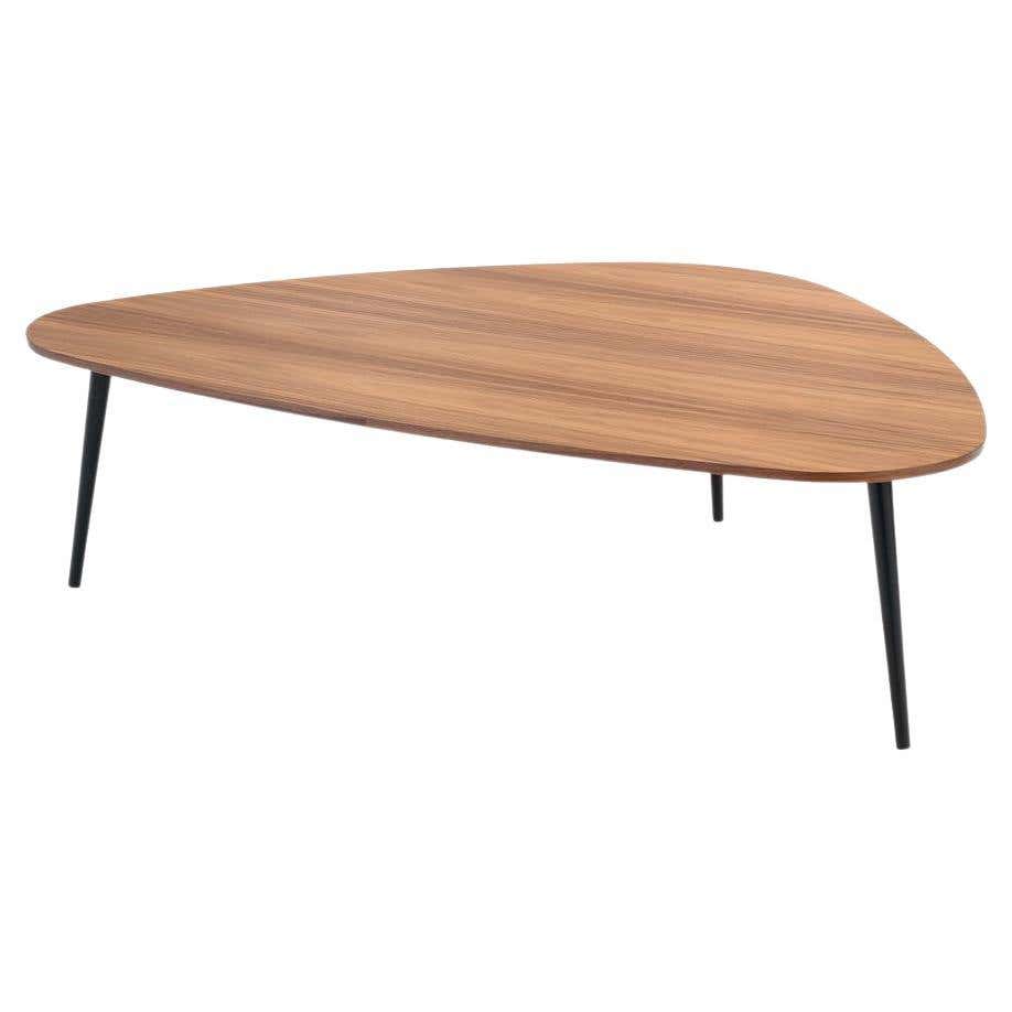 Modernist Triangular Coffee Table by Fernand Dresse at 1stDibs