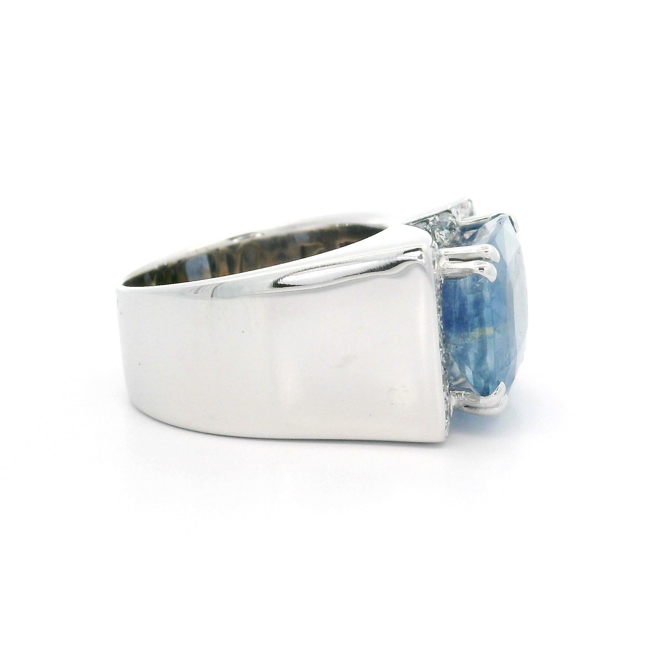 --Stein(e):--
(1) Natürlicher echter Saphir - Kissenschliff - Doppelzahnkranz - blaue Farbe - keine Hitze - 8,13ct (genau zertifiziert)
** Vollständige Informationen siehe unten unter 