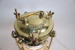 Large Solid Brass Marine Beacon