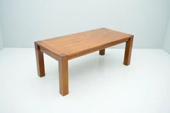 Large Solid Cherrywood Dining Table Extendable