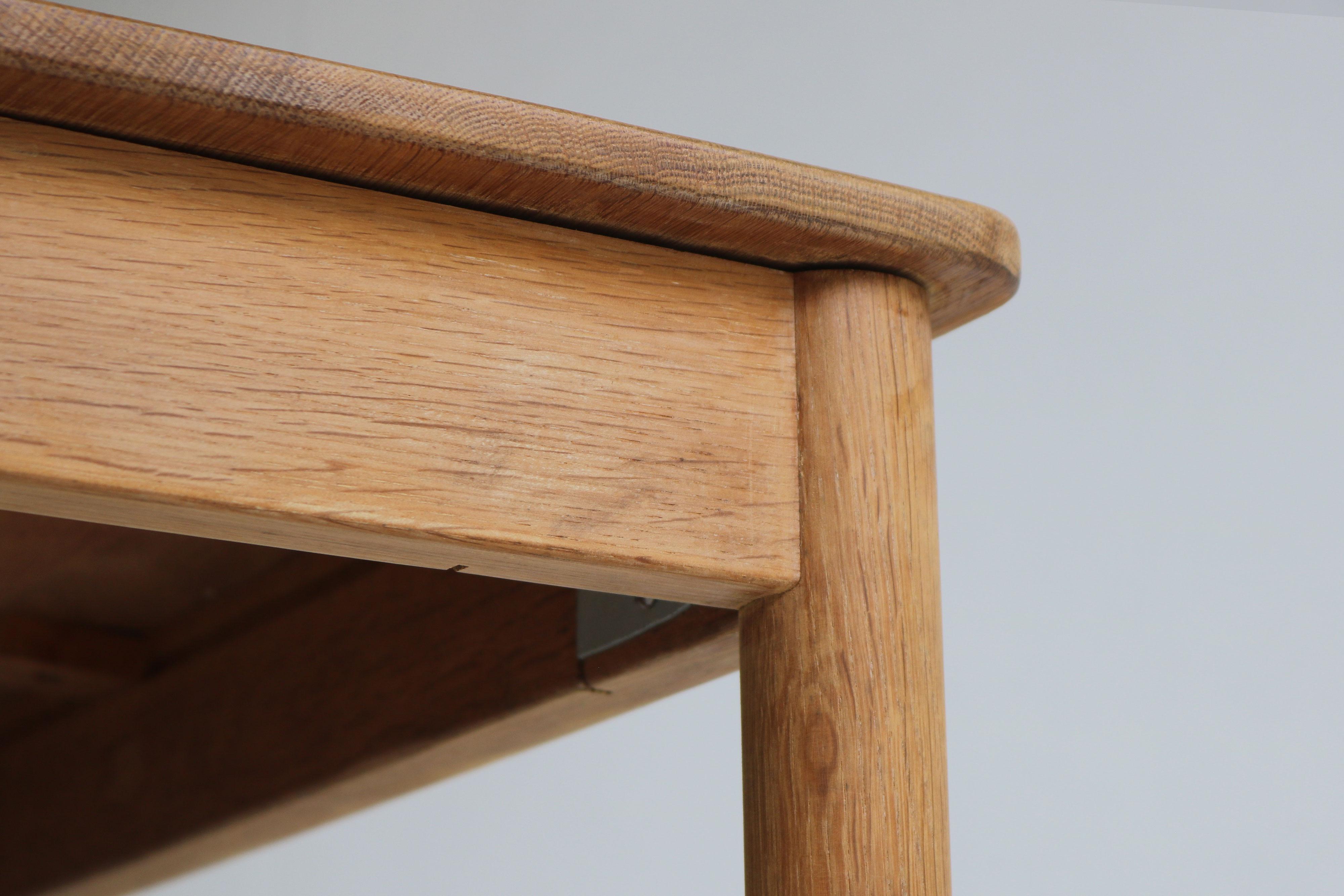 Chêne Grande table basse en chêne massif Modèle : 5351 par Borg Mogensen pour Fredericia 1950 en vente