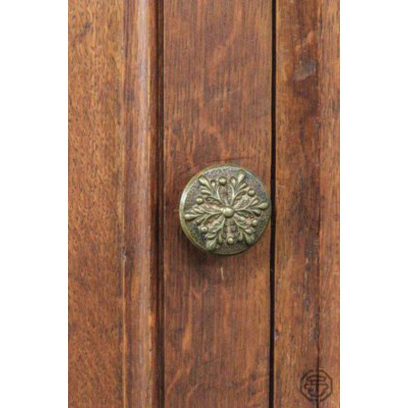 Large Solid Oak Notary Filing Cabinet, France, 1900s In Excellent Condition For Sale In Andrézieux-Bouthéon, FR