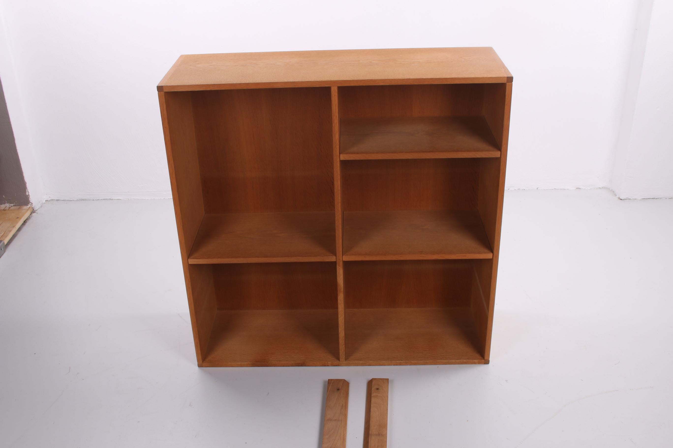 Large Solid Oak Wall Cabinet from  Kurt Ostervig  5 Parts 1970s For Sale 7