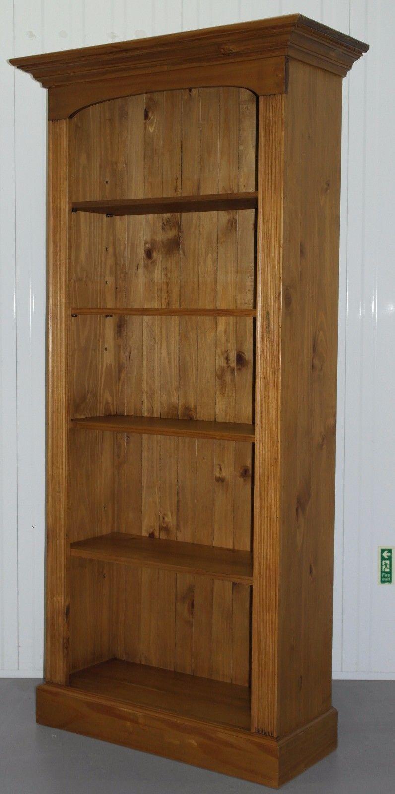 We are delighted to offer for sale this lovely solid pine farmhouse country bookcase

A fantastic piece and rare to find in such lightly used condition, we have deep cleaned hand condition waxed and hand polished it from top to