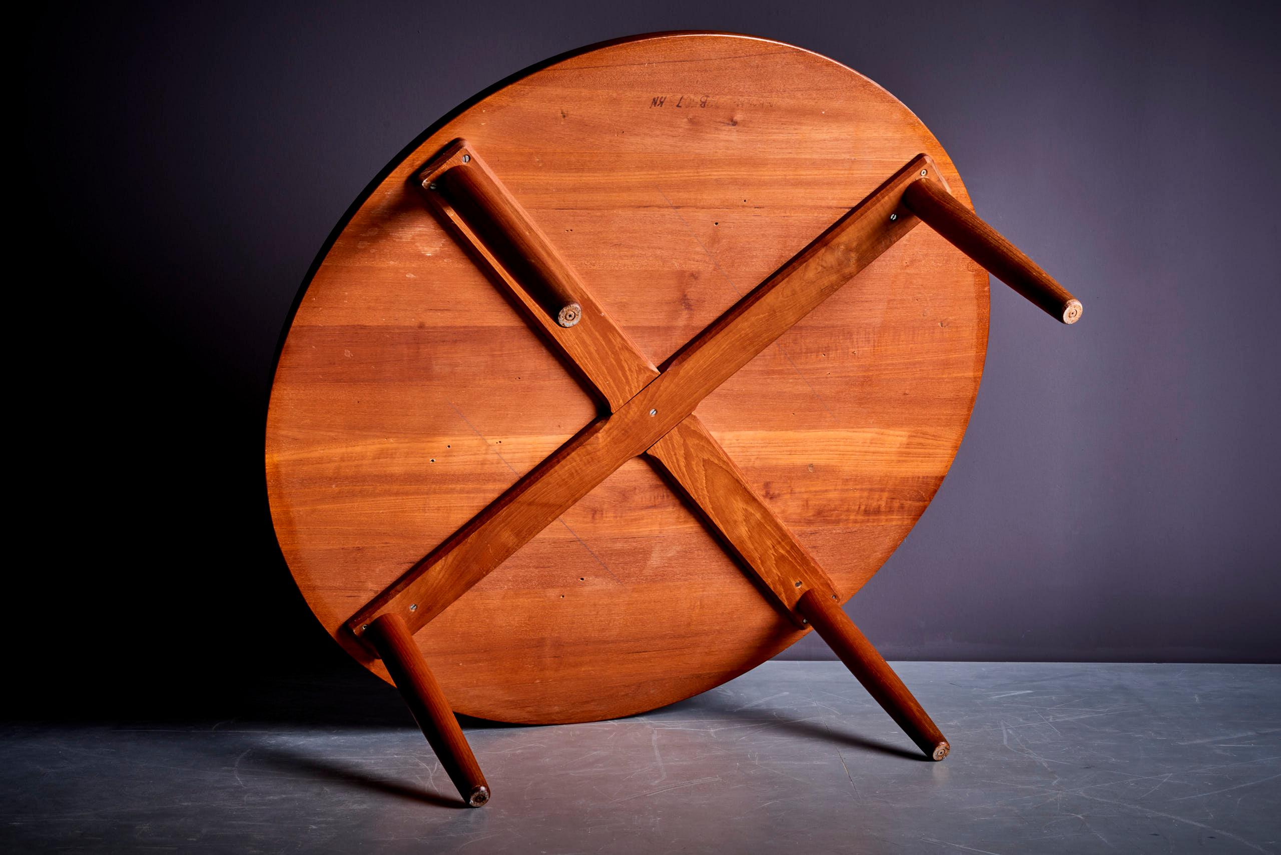 Large Solid Teak Coffee Table, 1960s Denmark For Sale 2