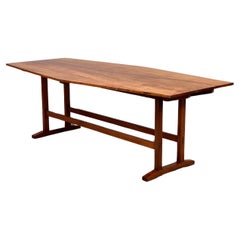 Large Solid Teak Refectory Table C.1950