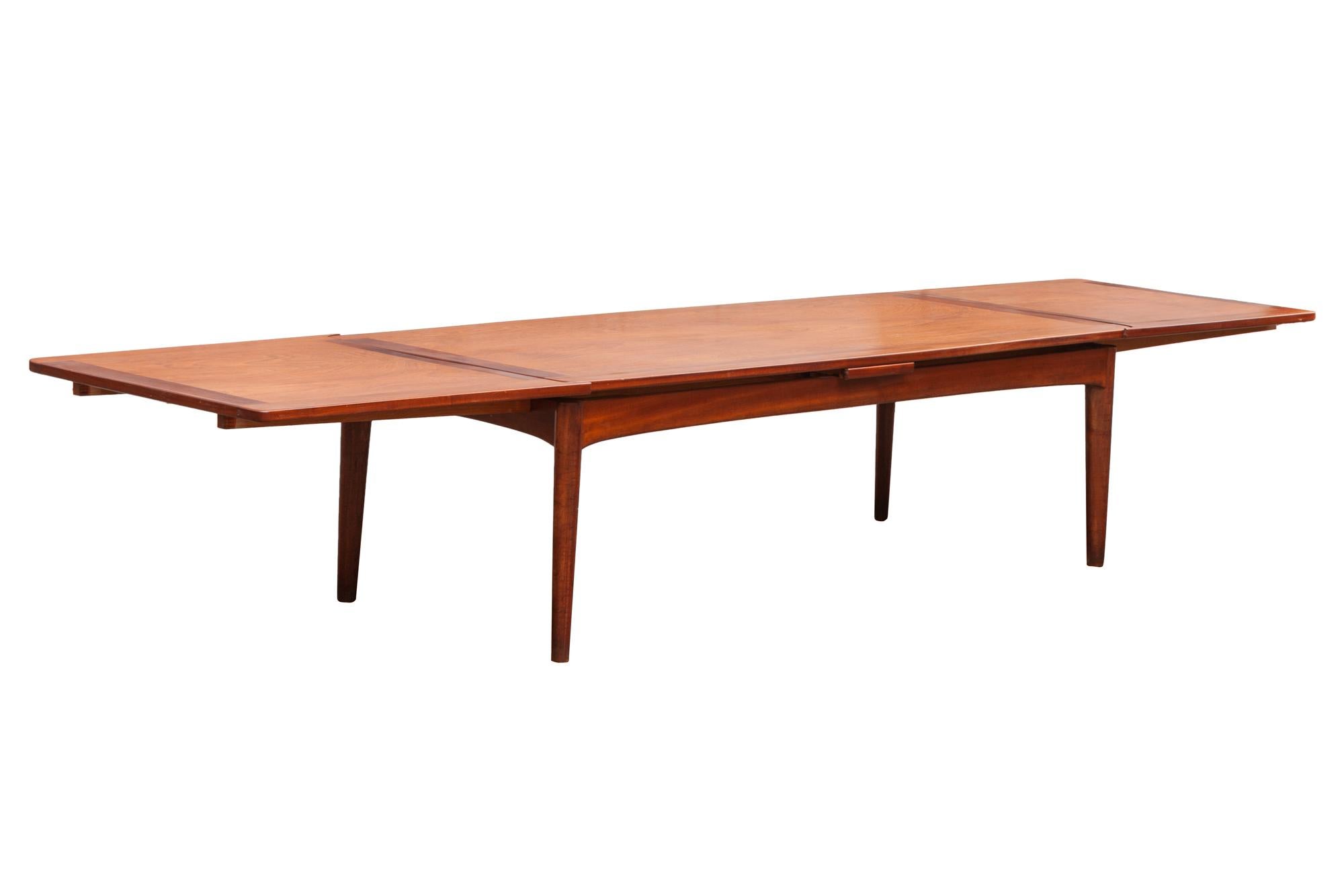 Belgian Large Solid Wood Extending Conference/ Dining Table, Belgium