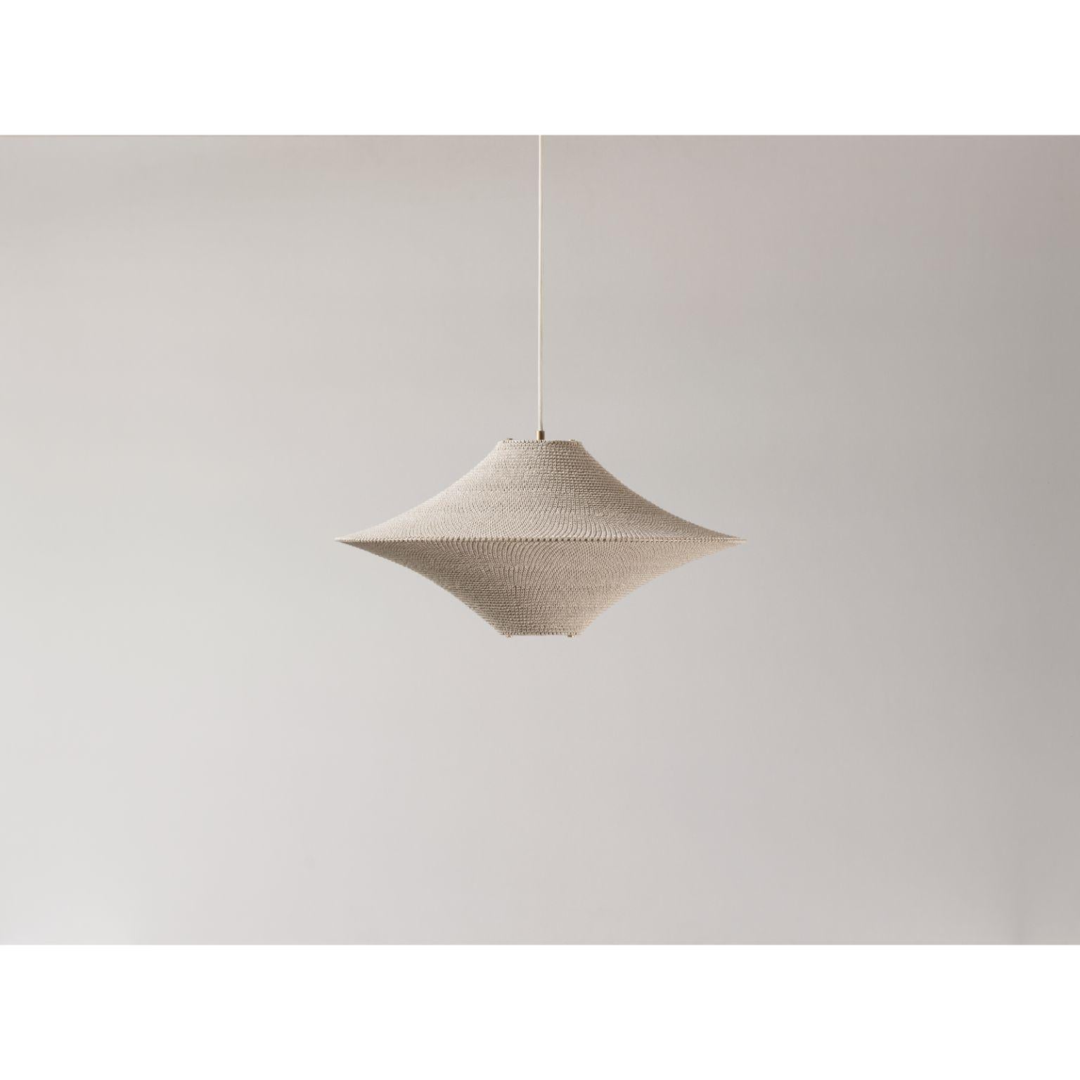 Contemporary Large Solitaire Pendant Lamp by Naomi Paul