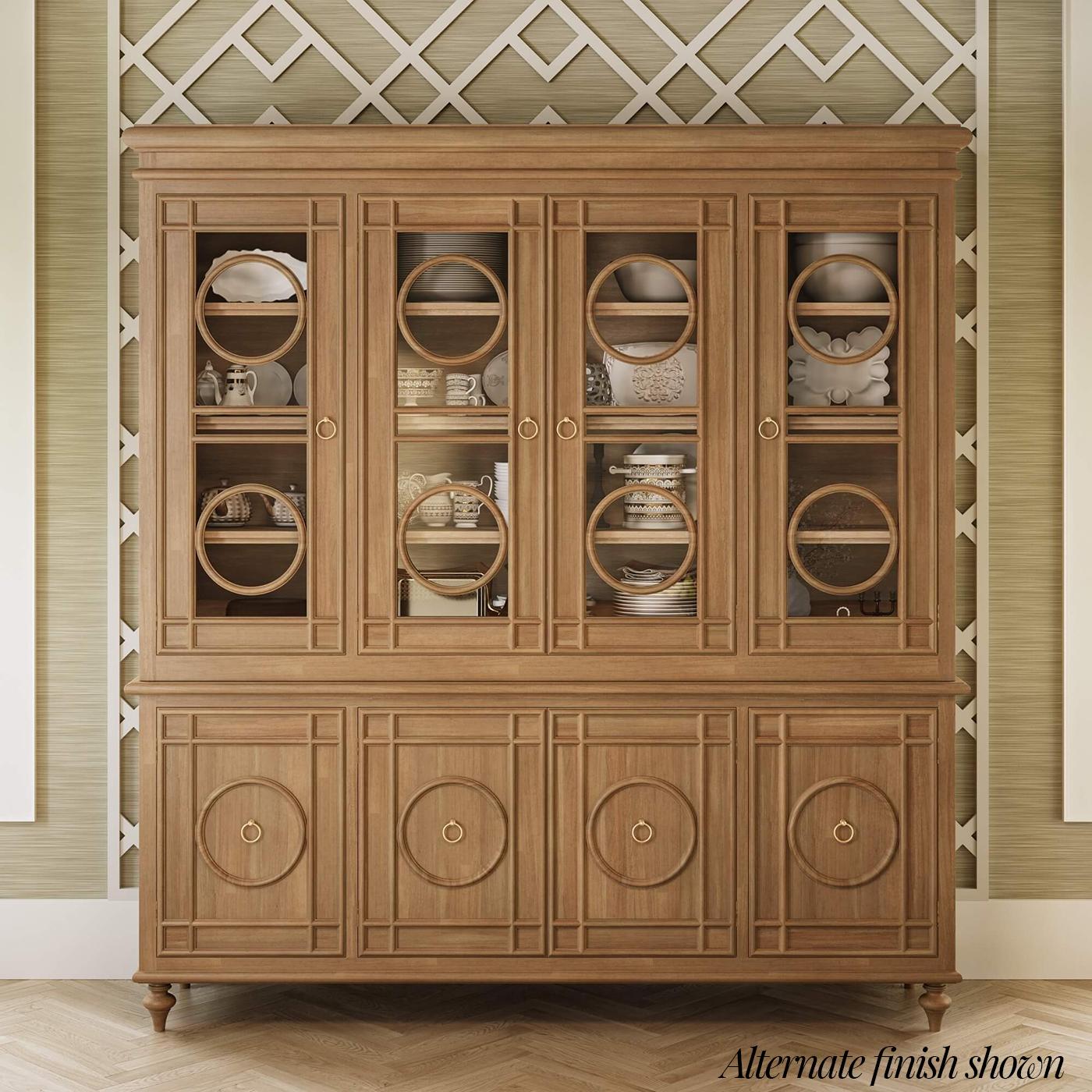 Large Southern Style Display Cabinet For Sale 4