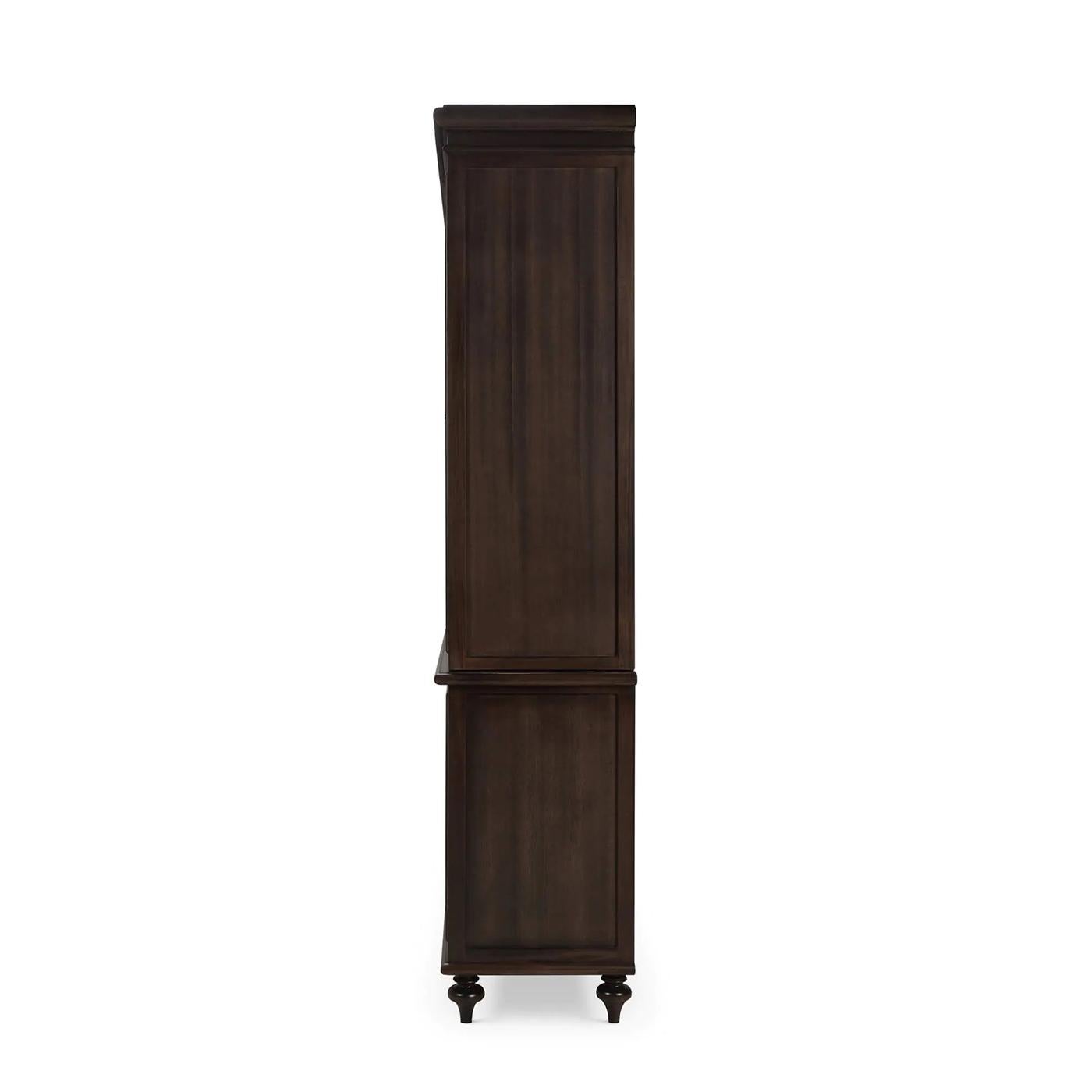 Indonesian Large Southern Style Display Cabinet For Sale