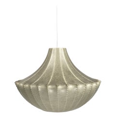 Large space age cocoon pendant, Germany 1960s