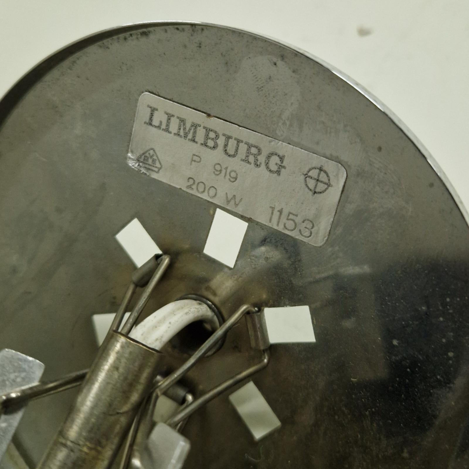 Große Stehlampe aus dem Raumzeitalter von Glashutte Limburg, Deutschland, 1960er Jahre im Angebot 1