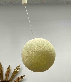 Grande pendente da soffitto A Space Age "Full Moon" anni '70, Germania