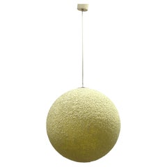 Large Space Age "Full Moon" Ceiling Pendant Light 1970s, Germany