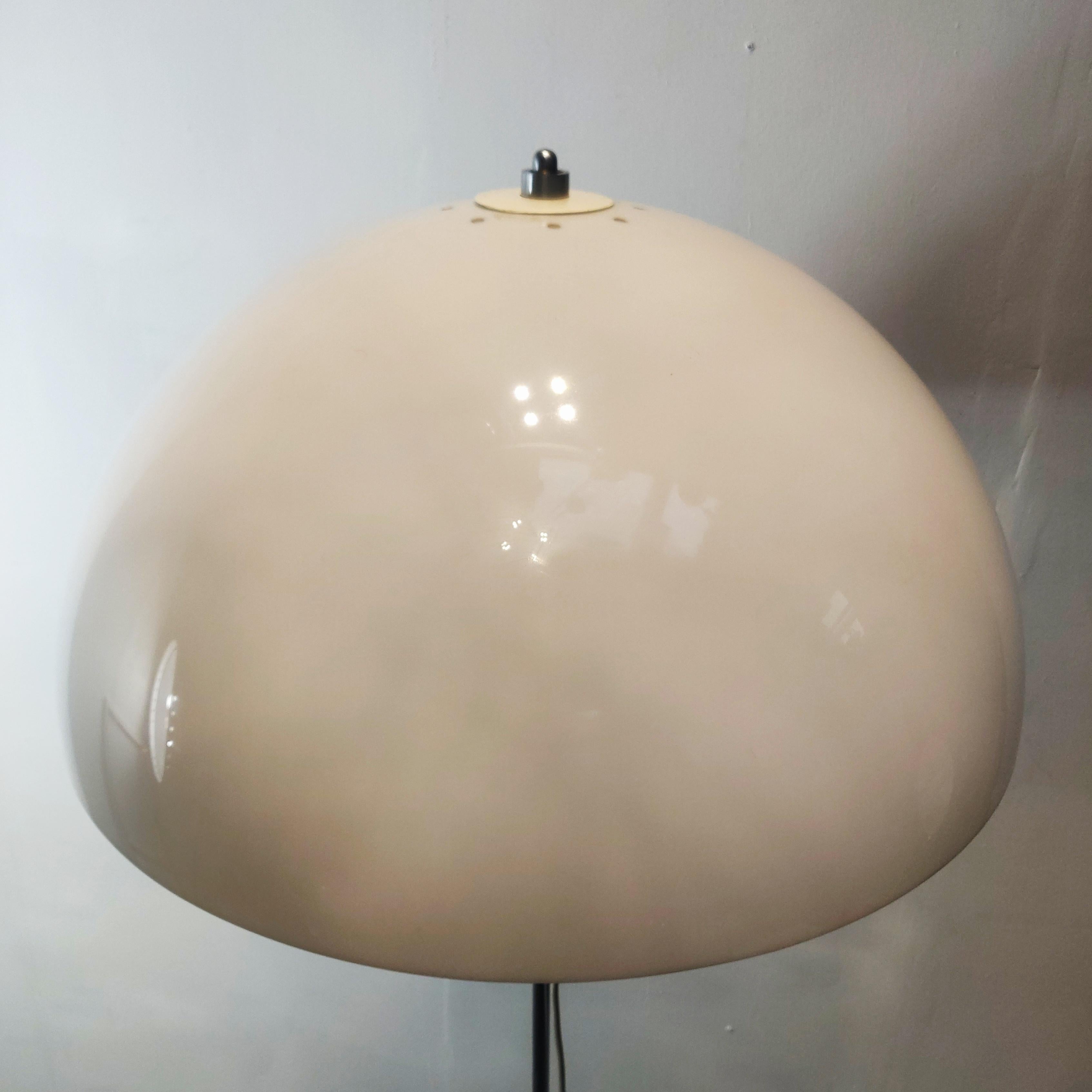 Large Space Age Mushroom Floor Lamp by Gepo, 1970s For Sale 2