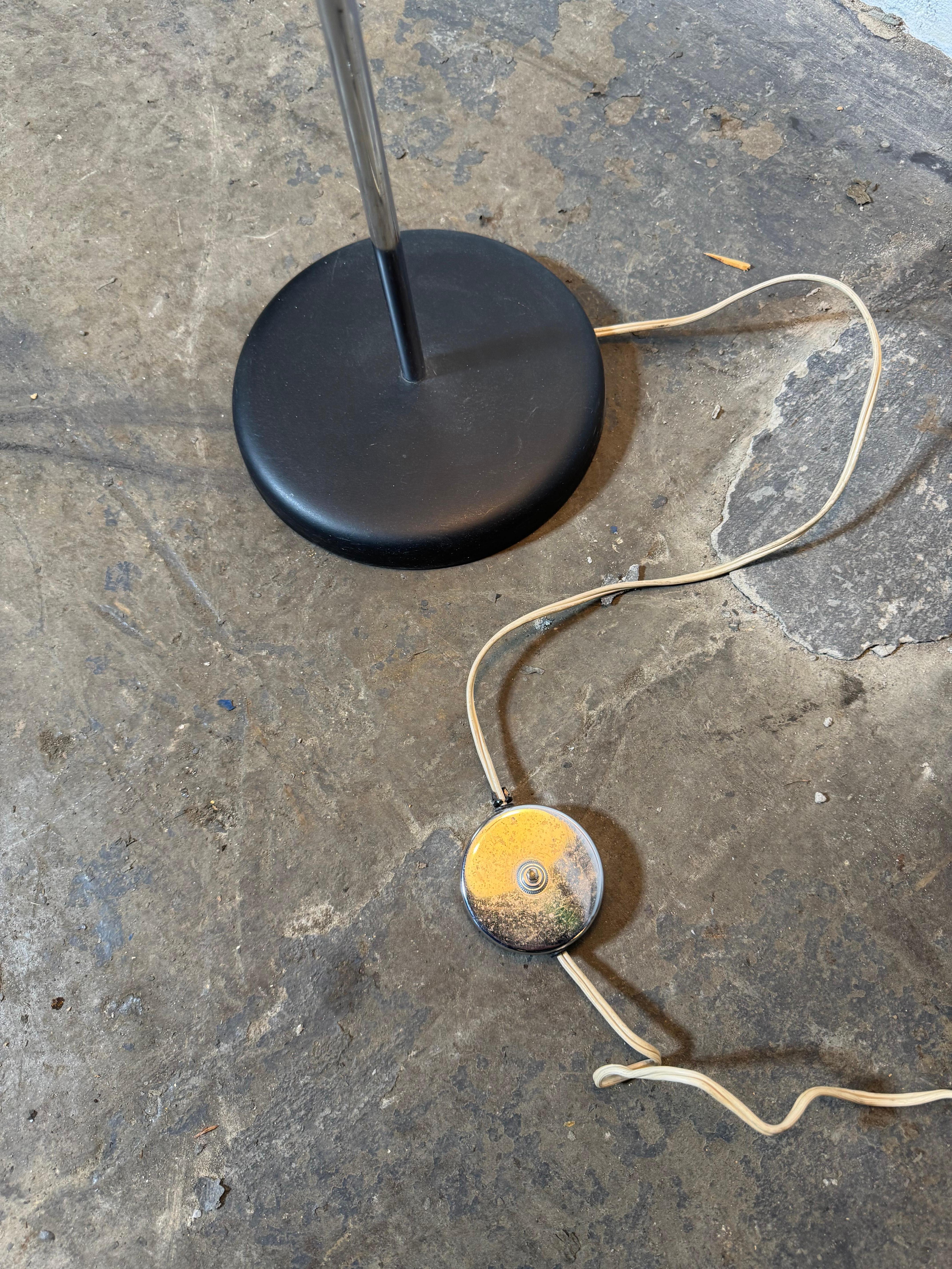 Métal Grand lampadaire champignon de l'ère spatiale par Gepo, 1970 en vente