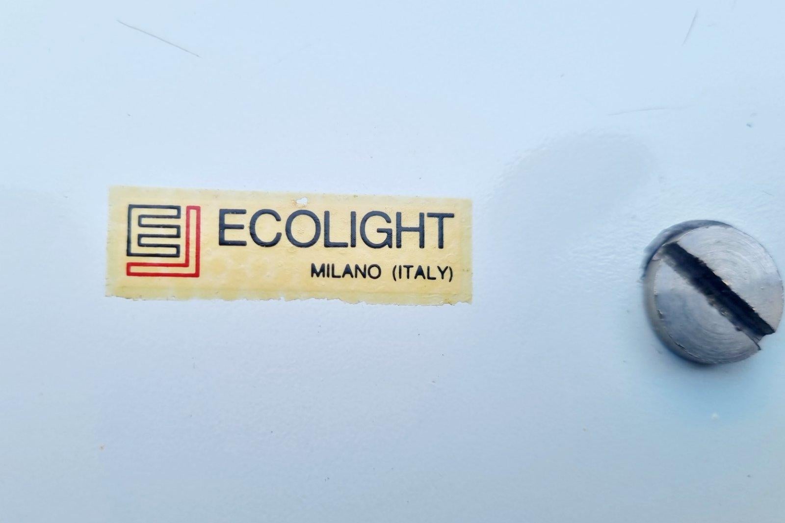 Large Space Age Mushroom Table or Floor Lamp by Ecolight, Valenti, Italy 70s In Good Condition For Sale In Lucija, SI