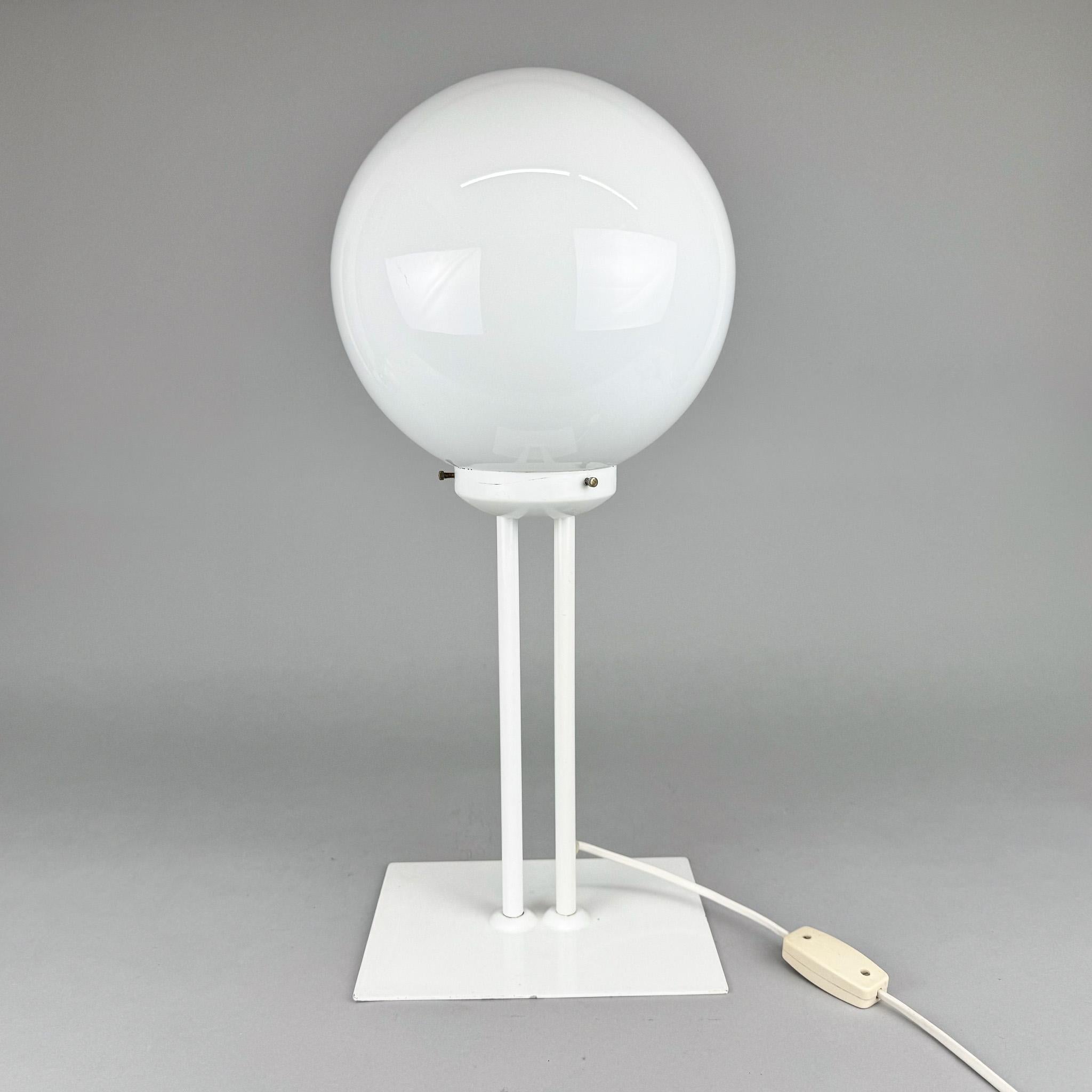 Large Space Age Table Lamp, 1970s, Czechoslovakia For Sale 4