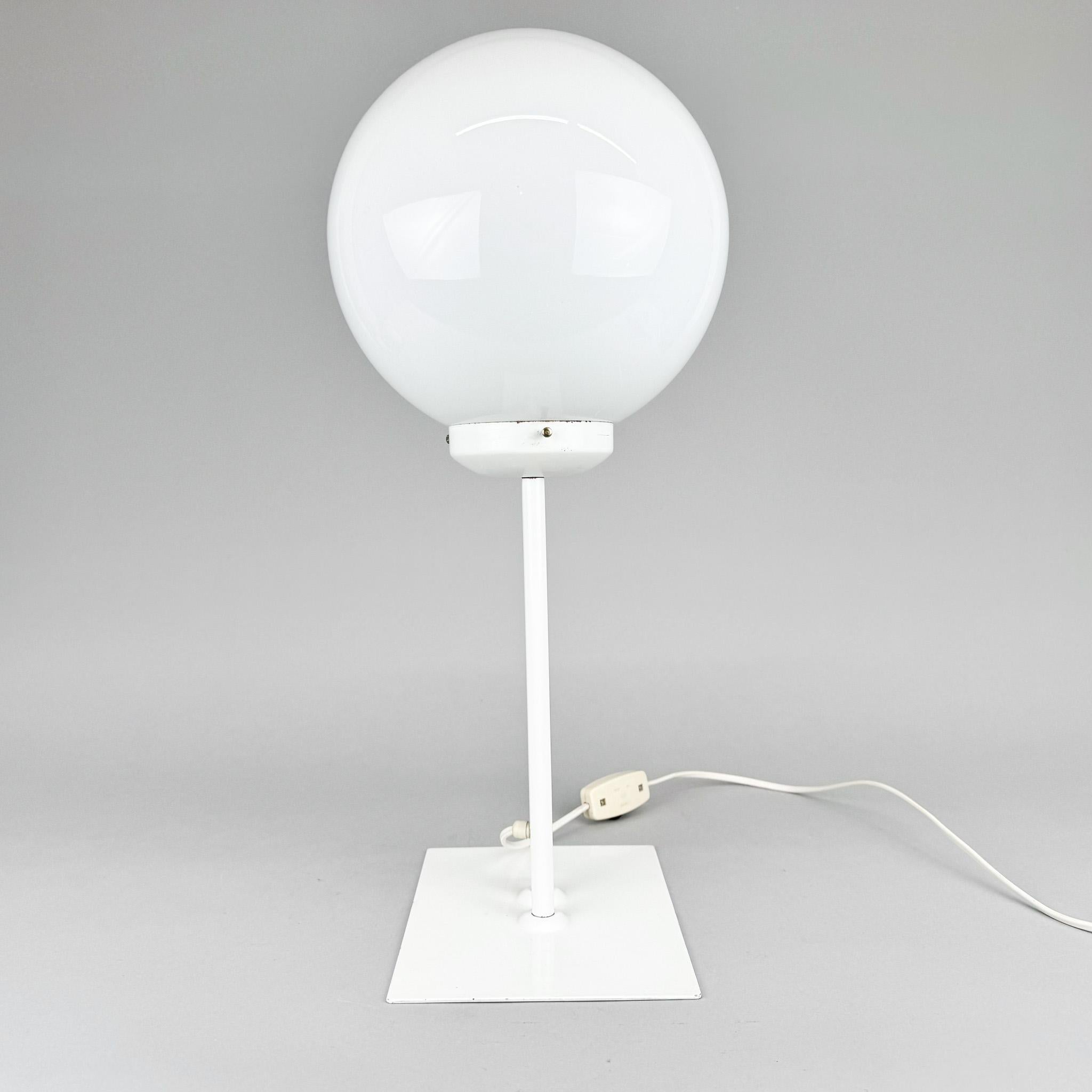 Late 20th Century Large Space Age Table Lamp, 1970s, Czechoslovakia For Sale