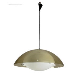 Large Space Age "Ufo" Pendant Lamp by Stil-Luce, 1970s