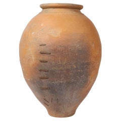 Large Spanish 18th Century Terracotta Wine Jar 