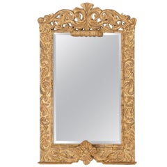 Large Spanish Baroque Style Mirror