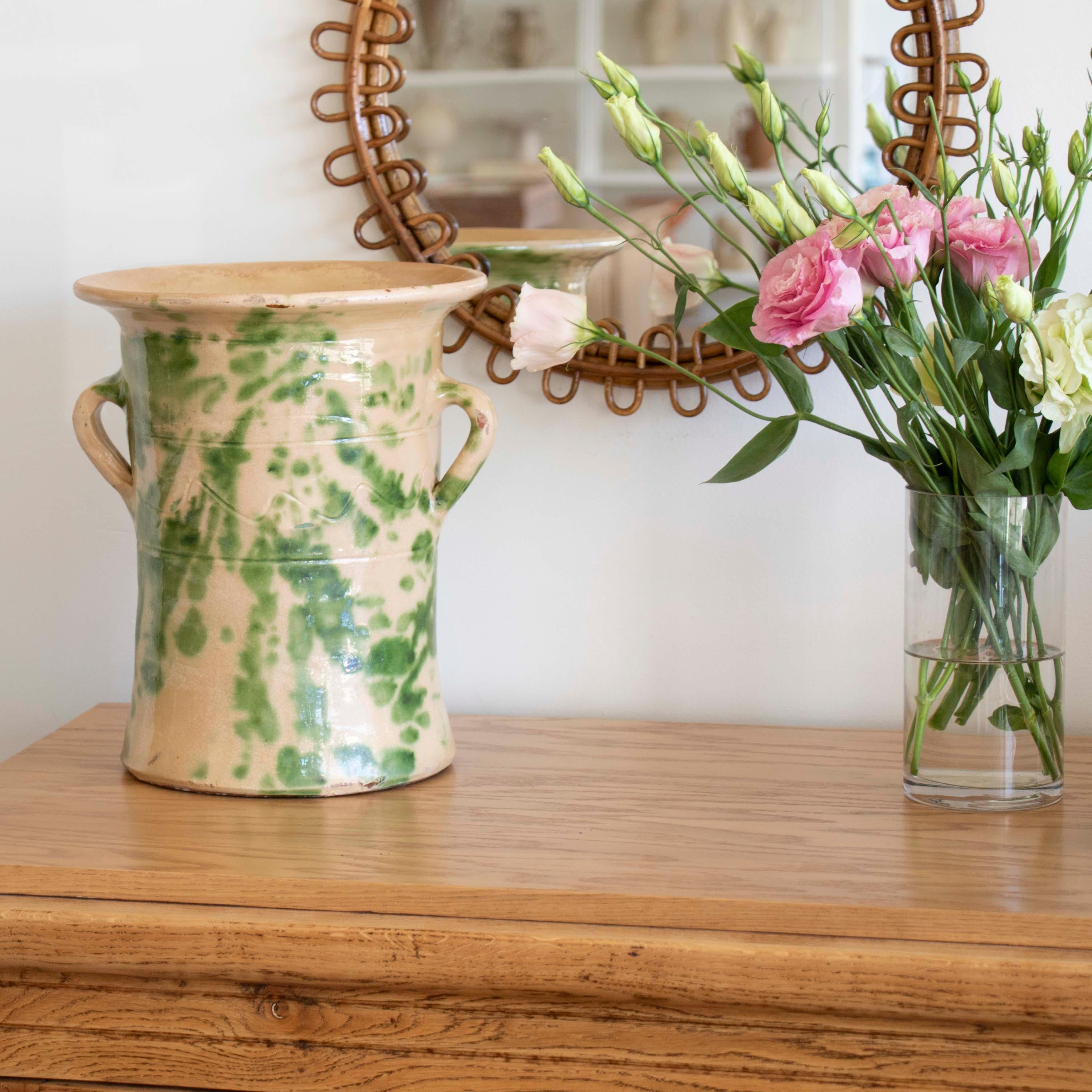 Spagnolo Vaso grande in ceramica spagnola in vendita
