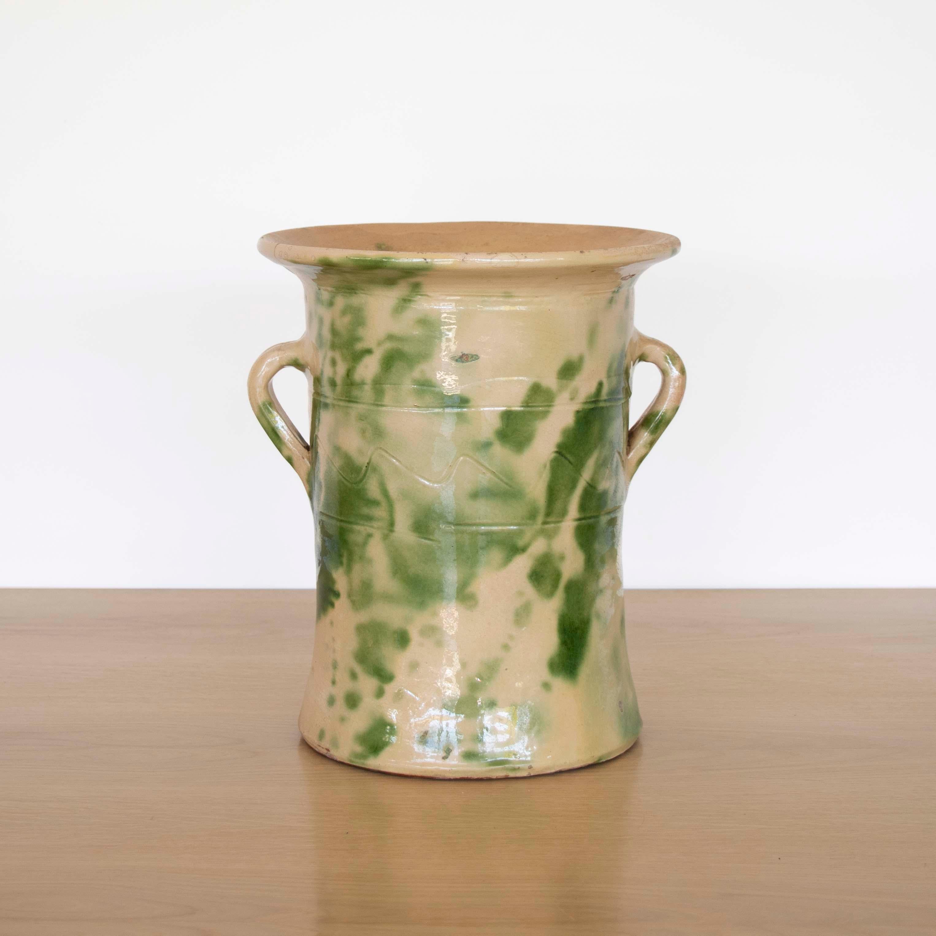 Vaso grande in ceramica spagnola in vendita 1