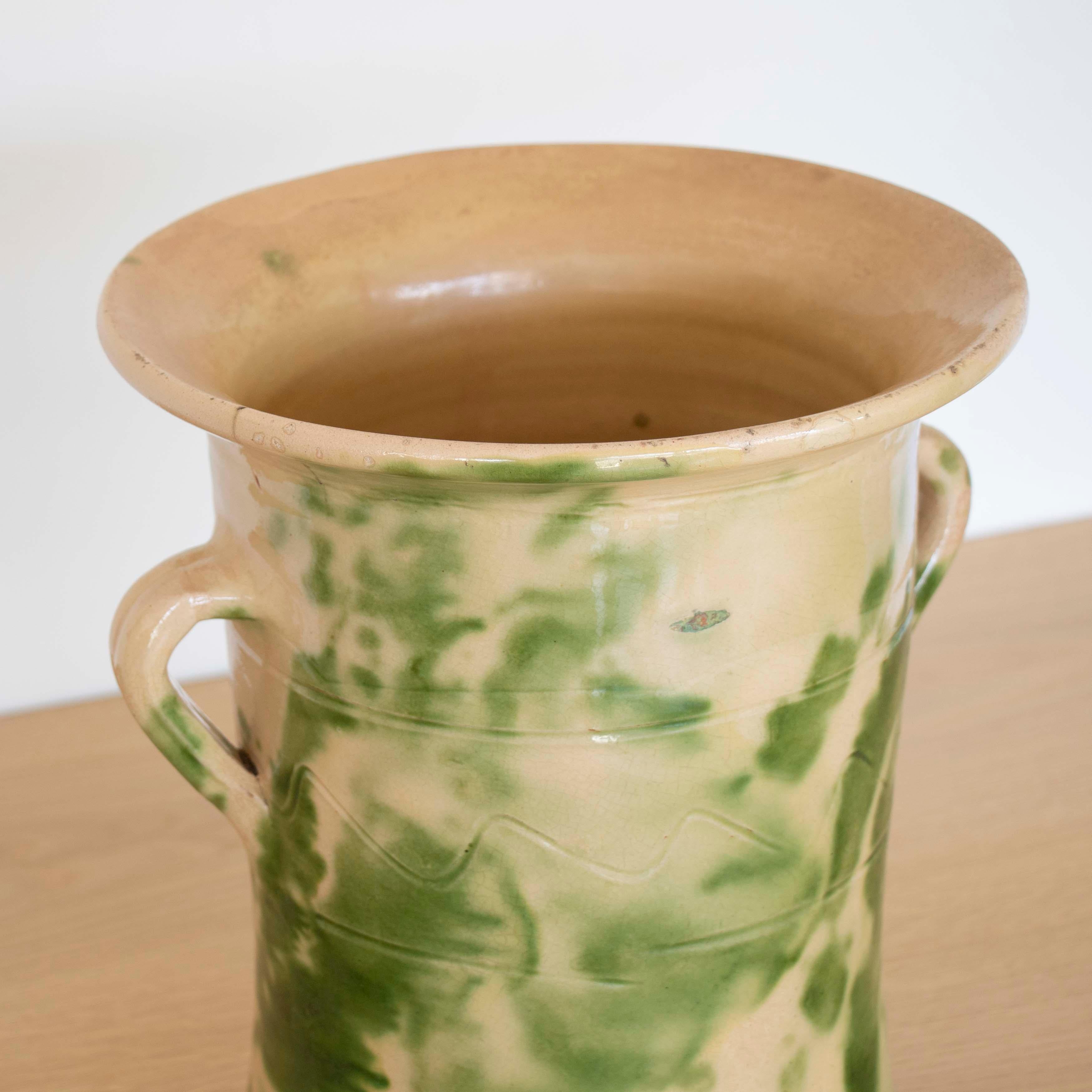 Vaso grande in ceramica spagnola in vendita 3