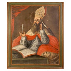 Grande peinture coloniale espagnole, Saint Augustine